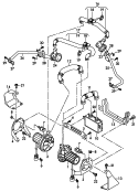 secondary air pump<br/>kombi valve