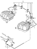 vacuum system<br/>for rear muffler