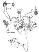 vacuum hoses with
connecting parts<br/>exhaust gas recirculation