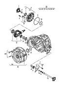 differential<br/>pinion gear set<br/>8-speed automatic gearbox