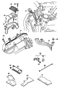 individual parts<br/>harness for engine compartment