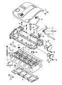 cylinder head<br/>cylinder head cover<br/>cover for intake manifold