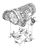 oil pressure line for
gearbox oil cooling<br/>for constantly variable
automatic gearbox