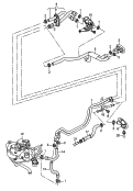 coolant hoses<br/>for vehicles with auxiliary
heater