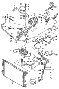 coolant cooling system<br/>for vehicles with
hybrid drive