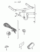 genuine accessories<br/>service kit for
towing attachment