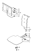 electrical parts for seat
and backrest heating<br/>for vehicle with individual
seats