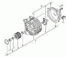 alternator<br/>for vehicles without
start-stop operation