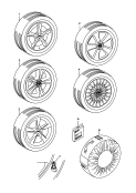 Оригинальные аксессуары<br/>Алюминиевый колёсный диск с
зимней шиной