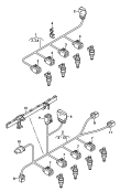 individual parts<br/>wiring set for engine