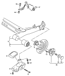 rear axle beam with attachment
parts<br/>wheelhub with bearing<br/>level sensor