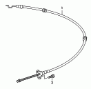 cable freno<br/>soporte p. cable freno