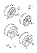铝合金轮辋<br/>车轮装饰罩