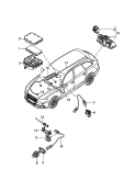 parking aid with
reverse camera system<br/>and<br/>vehicle environment camera