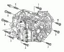 dily montazni pro
motor a prevodovku<br/>pro 7-stupnovou prevodovku s
dvojitou spojkou