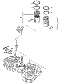 fuel delivery unit and
fuel gauge sender and
fuel filter
