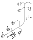 wiring set for active
steering