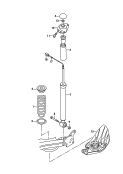 suspension<br/>shock absorbers<br/>for vehicles with electron-
ically controlled damping
