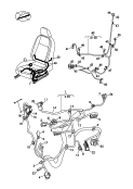 adapter wiring set for
seat base<br/>see illustration also: