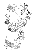parking aid with
reverse camera system<br/>and<br/>vehicle environment camera