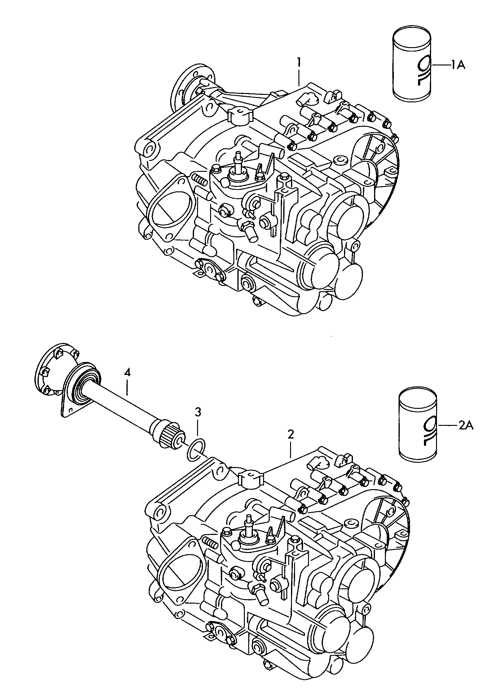 6-speed manual transmission dla Volkswagen Sharan Sharan (2001 - 2002)