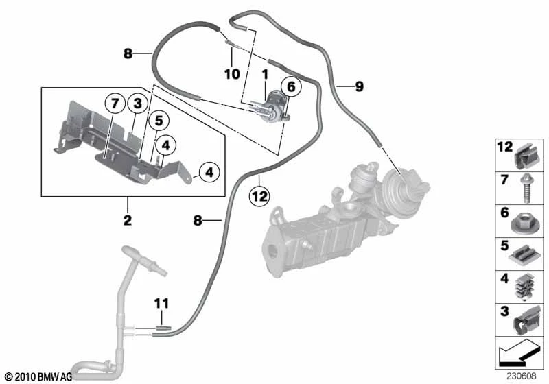 Mini R58 Vacuum System Buy MINI Coupe R58 Vacuum control-agr parts online 2011 - 2012 — Europe ...