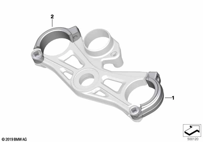 購入 BMW-moto K67 (S 1000 RR) セパレート ハンドル用 m クランプ 