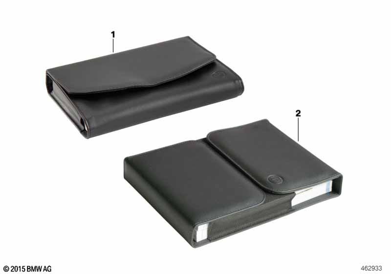 Vehicle document case BMW with embossing por BMW 5' F10 550i