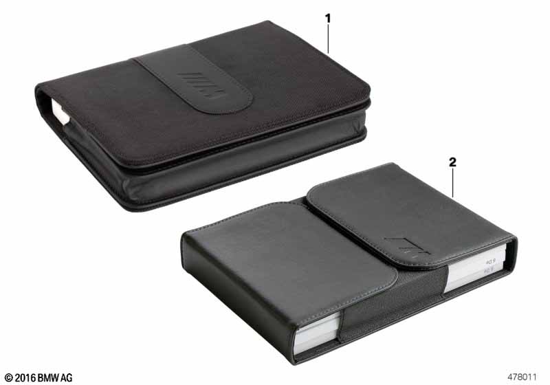 On-board booklet case BMW M за BMW 5' F10 520d ed