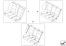 Postmontaggio pelle  sedile posteriore