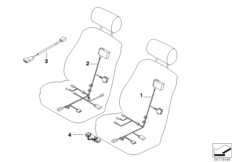 导线组 标准型 / 跑车座椅 手动