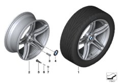 BMW Performance LA wheel, double sp. 313