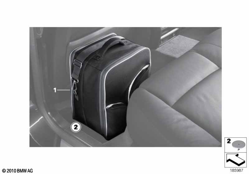 Shoe case BMW - 7 E66 (750Li) [Right hand drive, Automatic, Europe 2005 year March]