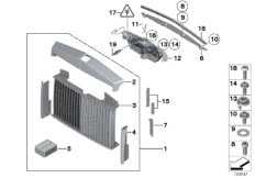 Griglia radiatore / figura radiatore