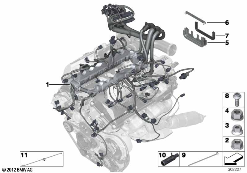 Kabelbaum Motor ROLLS-ROYCE - Phantom RR1 (Phantom) [Europa]