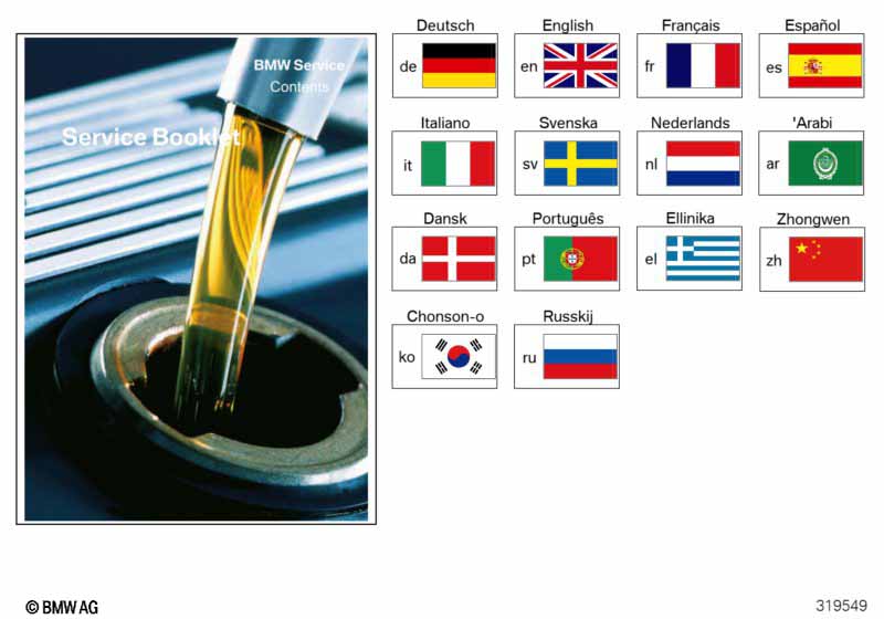 BMW Service booklet 2004 - 2008 BMW - 3 E92 (330xi N52N) [Europe]