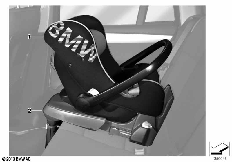 Детское сиденье BMW Baby Seat 0+ BMW - 3 E92 LCI (320i N46N) [Европа]
