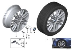 BMW LA wheel, M star spoke 403 - 19