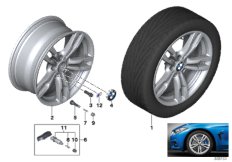 BMW LA wheel, M double spoke 441 - 18