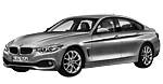 BMW 4' F36 Gran Coupé