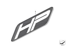 Эмблема "HP"