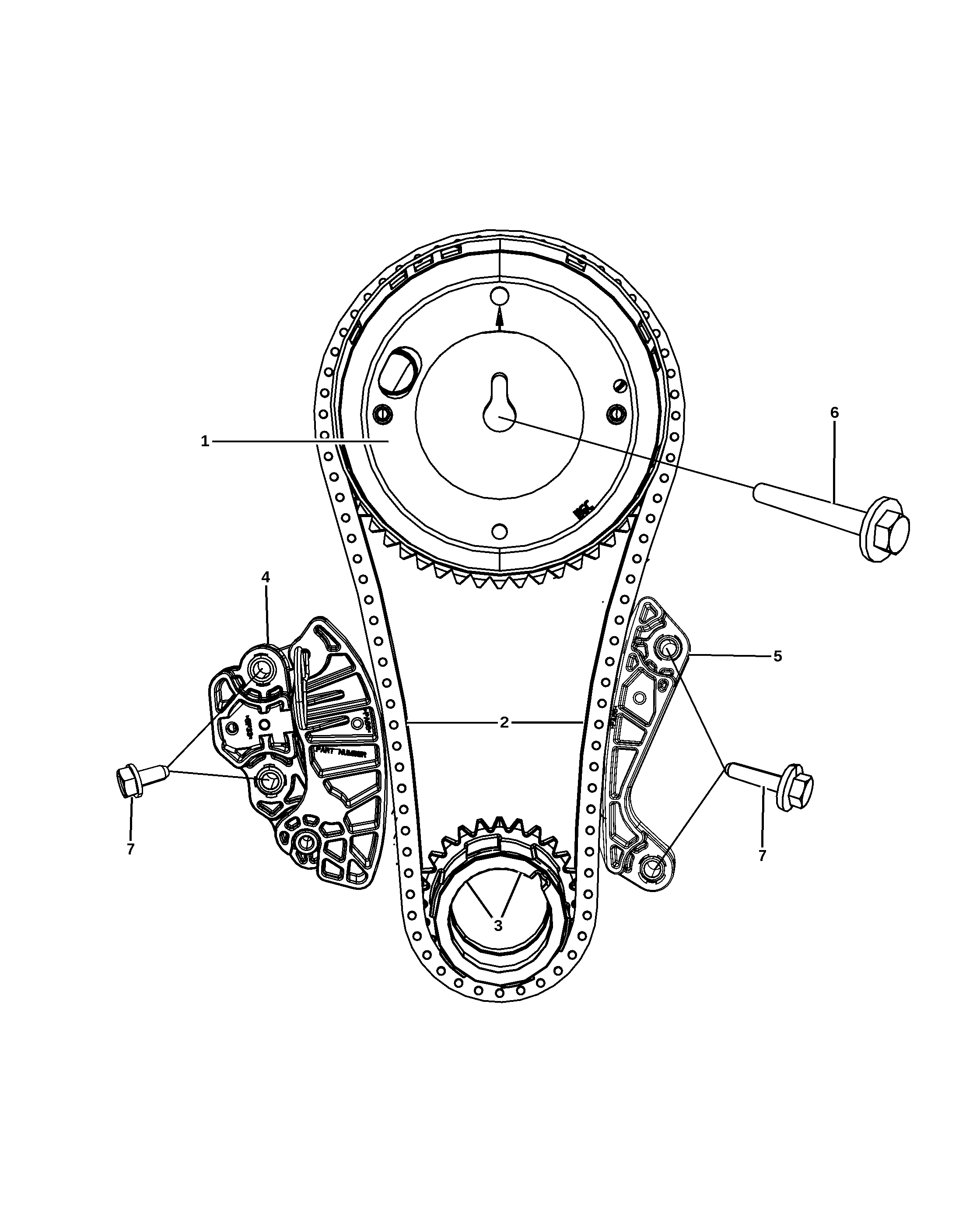 Dodge RAM Truck Timing system 5.7l [ezc] without mds parts 2005 - 2024 ...
