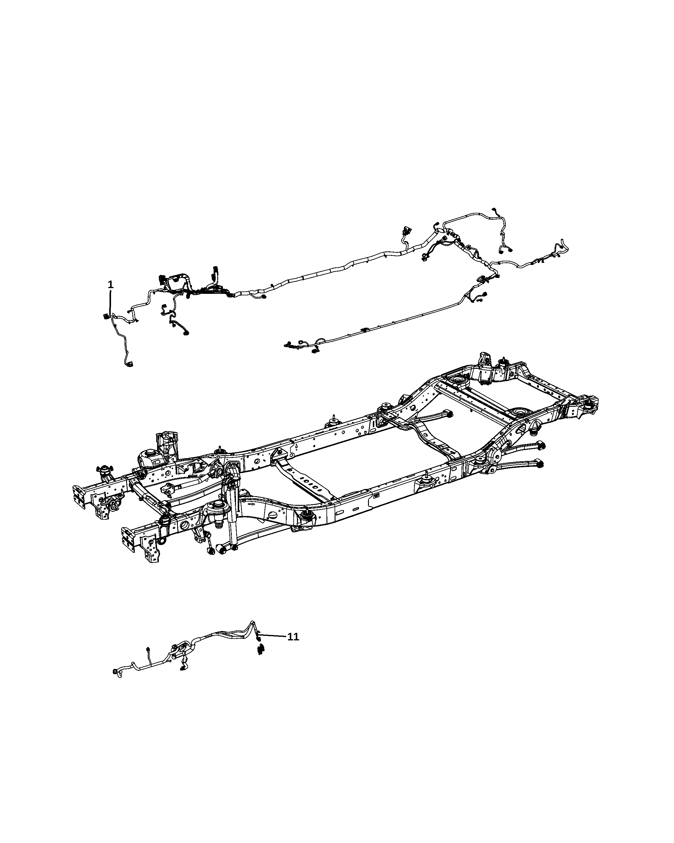 Jeep Wrangler Jl Cableado Chasis Y Bajos Chassis And Underbody Diagram 