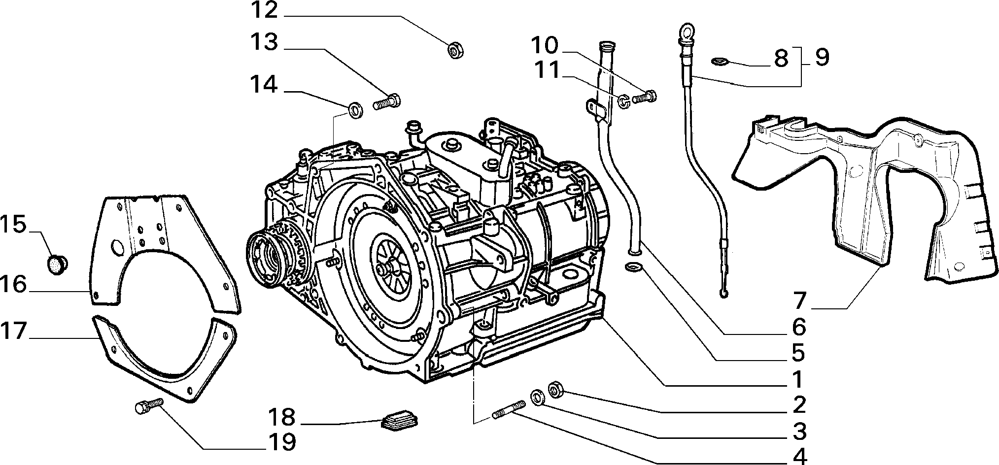 AUTOMATIC TRANSMISSION FIAT TEMPRA 1750-2000 (1989-1993)