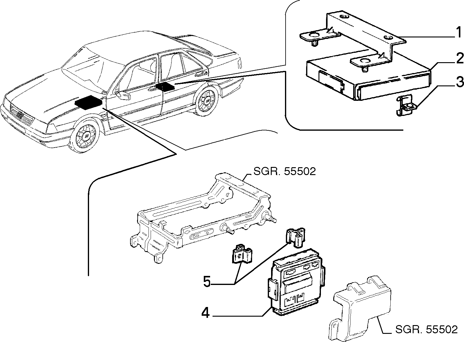 POWER WINDOWS FIAT TEMPRA MQ.93 D-TD (1993-1996)