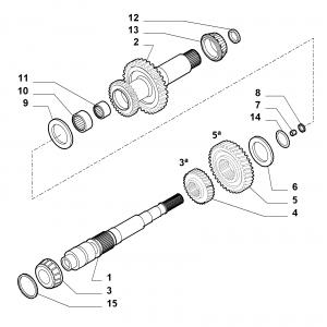 PRIMARY SHAFT AND GEAR LEAD