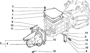 TRANSMISSION AND DIFFERENTIAL UNIT, CASING AND COVERS 