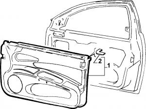 INTERIOR PANELS FOR FRONT SIDE DOORS
