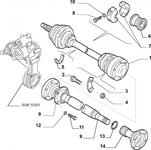 AXLE SHAFTS