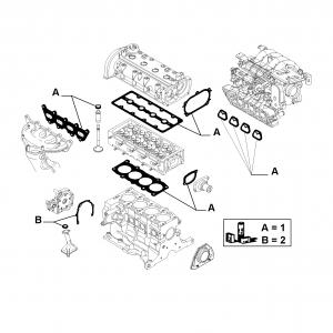 GASKET KIT, HEAD AND CRANKCASE